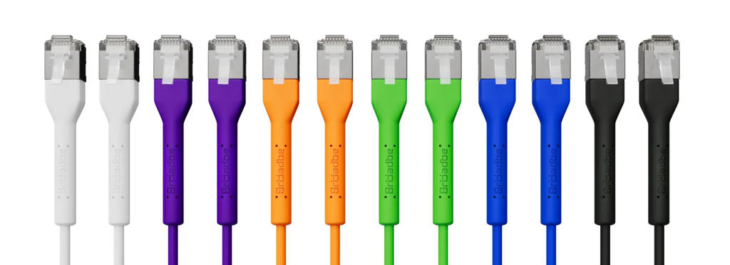 Color options for visual cable separation
