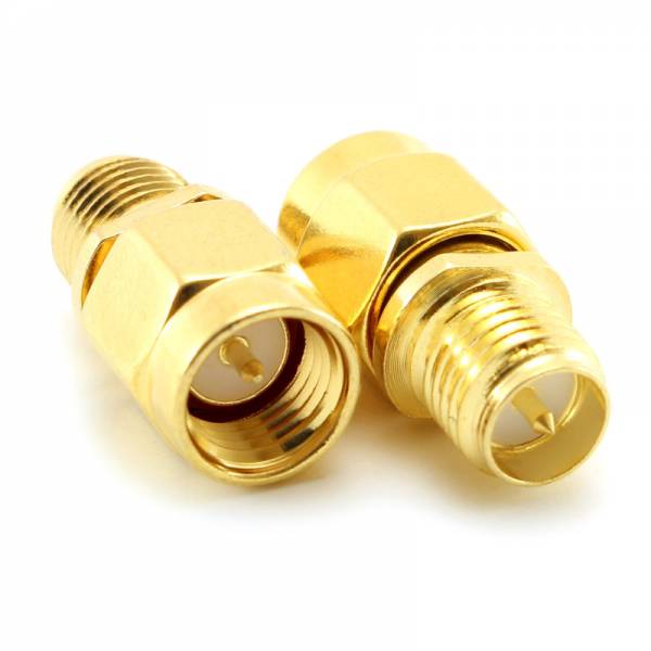 Coaxial Adapter SMA Male / RPSMA Female