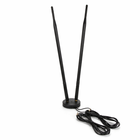 4G LTE 9dBi Indoor Dual Omni Antenna TS9 3m