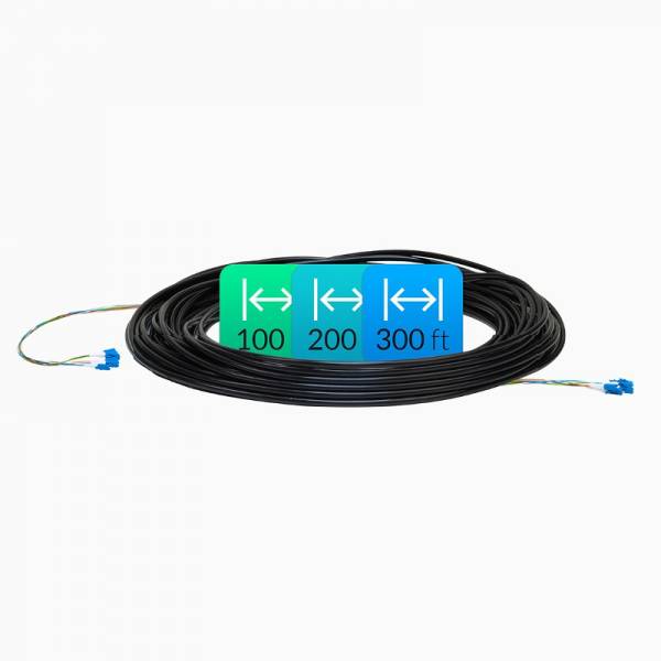 Fiber Cable, Single Mode, 200ft