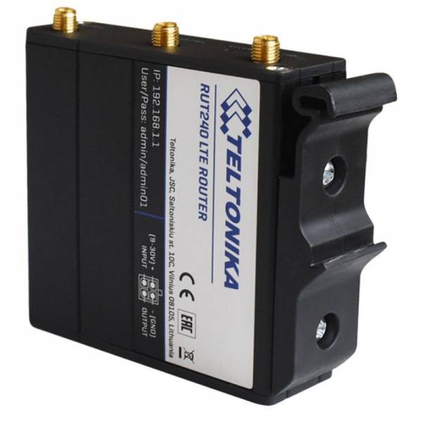 Teltonika Compact DIN Rail Kit for Routers RUTxxx