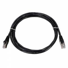 Foiled Patch Cable FTP Cat5e 0.5m black