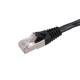 Foiled Patch Cable FTP Cat5e 10m black