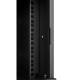 Rack Cabinet 10" 6U, 300mm, Glass Door, Black