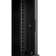 Rack Cabinet 10" 6U, 300mm, Glass Door, Black