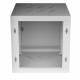Rack Cabinet 10" 6U, 300mm, Full Door, Gray