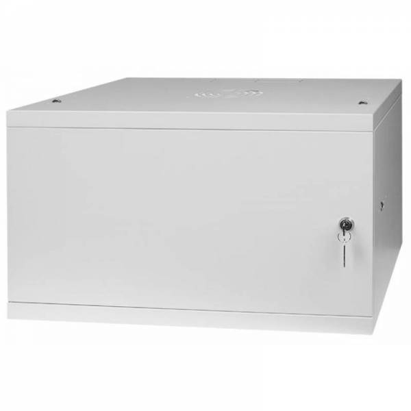 Rack Cabinet 19" 6U, 450mm, Full Door, Gray