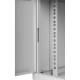 Rack Cabinet 19" 6U, 450mm, Glass Door, Gray