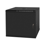 Rack Cabinet 19" 9U, 450mm, Full Door, Black