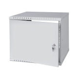 Rack Cabinet 19" 9U, 450mm, Full Door, Gray