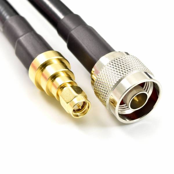 N Male to SMA Male 10m CF400 Coaxial Cable