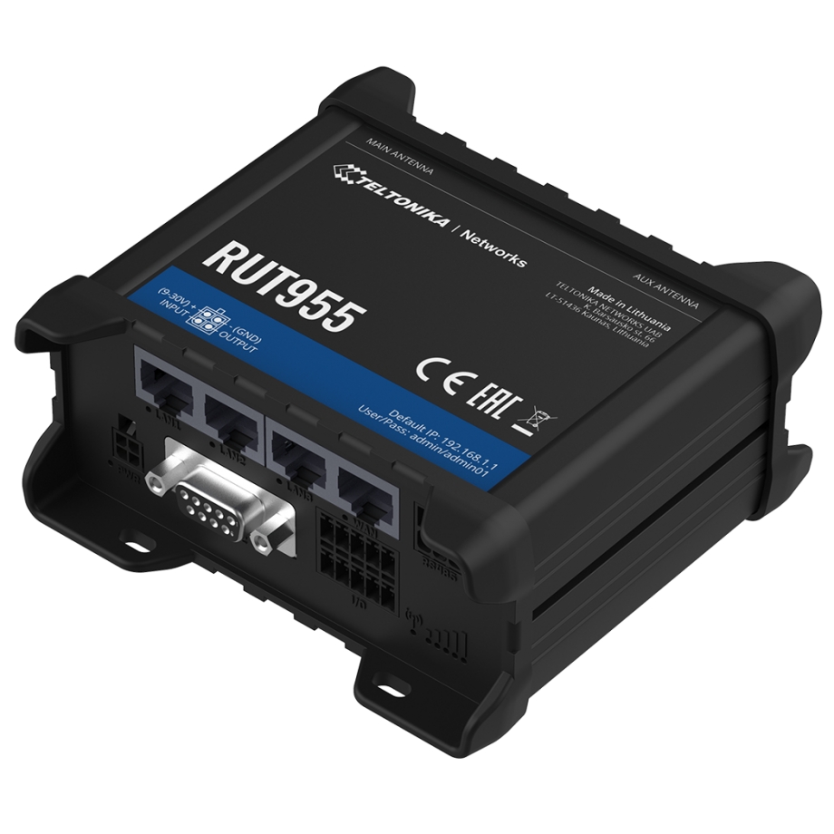 Teltonika RUT955 LTE 4G Router (US version, Verizon)