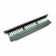 Patch Panel Cat6 UTP 24-Port RJ-45 19" 1U with Shelf