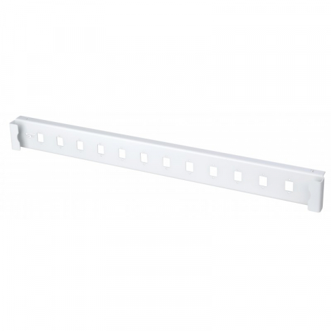 Optics Panel 19" 1U, 12xCS SLX, Gray