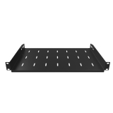 Rack Shelf 19" 1U, 300mm, Black