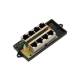POE Injector 4 Port Black Case