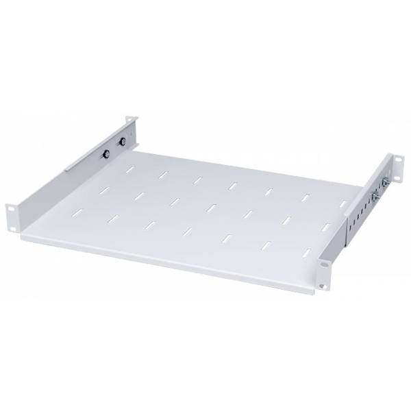 Rack Shelf Regulated 19" 1U, 350mm, Gray