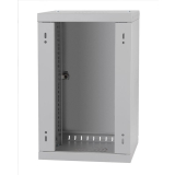 Rack Cabinet 10" 9U, 300mm, Full Door, Gray