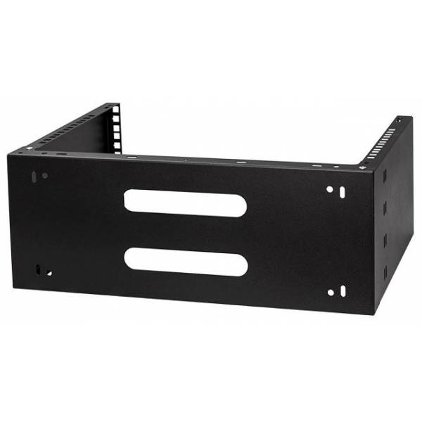 Rack Holder Wall Mounted 19" 4U, 330mm, Black