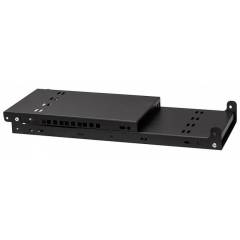 Rack Holder Wall Mounted 19" 4U, 330mm, Black