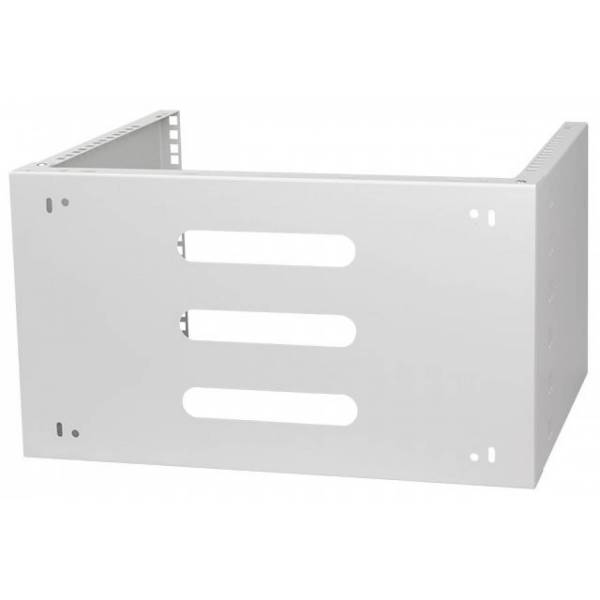 Rack Holder Wall Mounted 19" 6U, 330mm, Gray