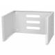 Rack Holder Wall Mounted 19" 6U, 330mm, Gray