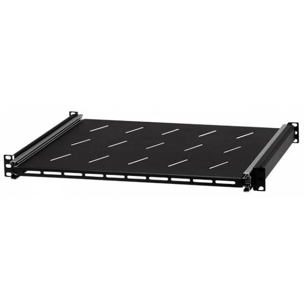 Pull-Out Shelf 19" 1U, 350mm, Black