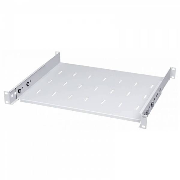 Rack Shelf Regulated 19" 1U, 450mm, Gray