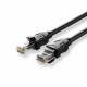 Patch Cable UTP Cat6 0.75m black