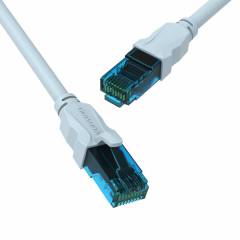 Patch Cable UTP Cat5e 15m ice blue