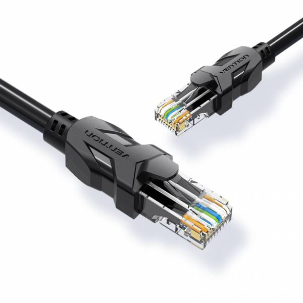 Patch Cable UTP Cat6 1m black