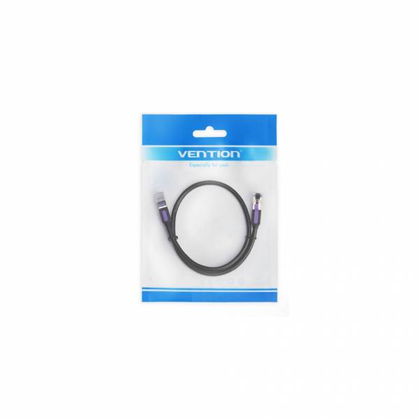 Patch Cable SSTP Cat7 1m Black