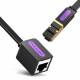Flat Extension Patch Cable Cat7 2m Black