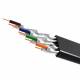 Flat Extension Patch Cable Cat7 2m Black