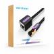 Flat Extension Patch Cable Cat7 2m Black