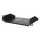 Rack Shelf 10" 1U, 150mm, Black