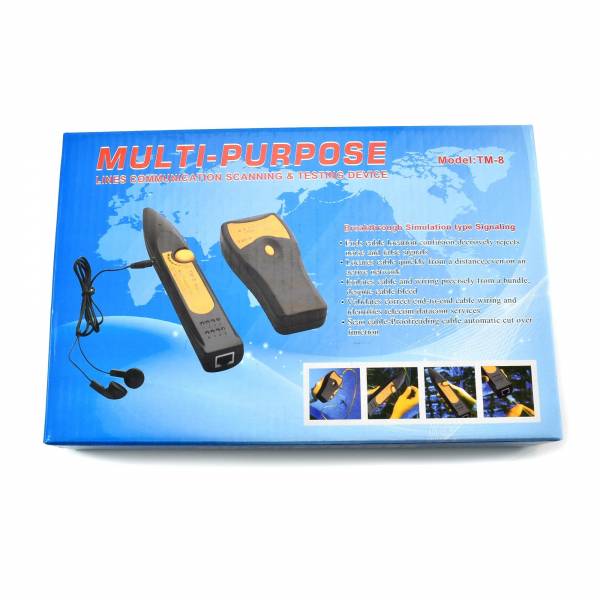 Network Cable Tester With Tone Generator TM-8