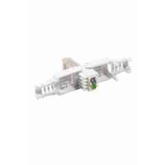 RJ45 Toolless Connector Cat6 White