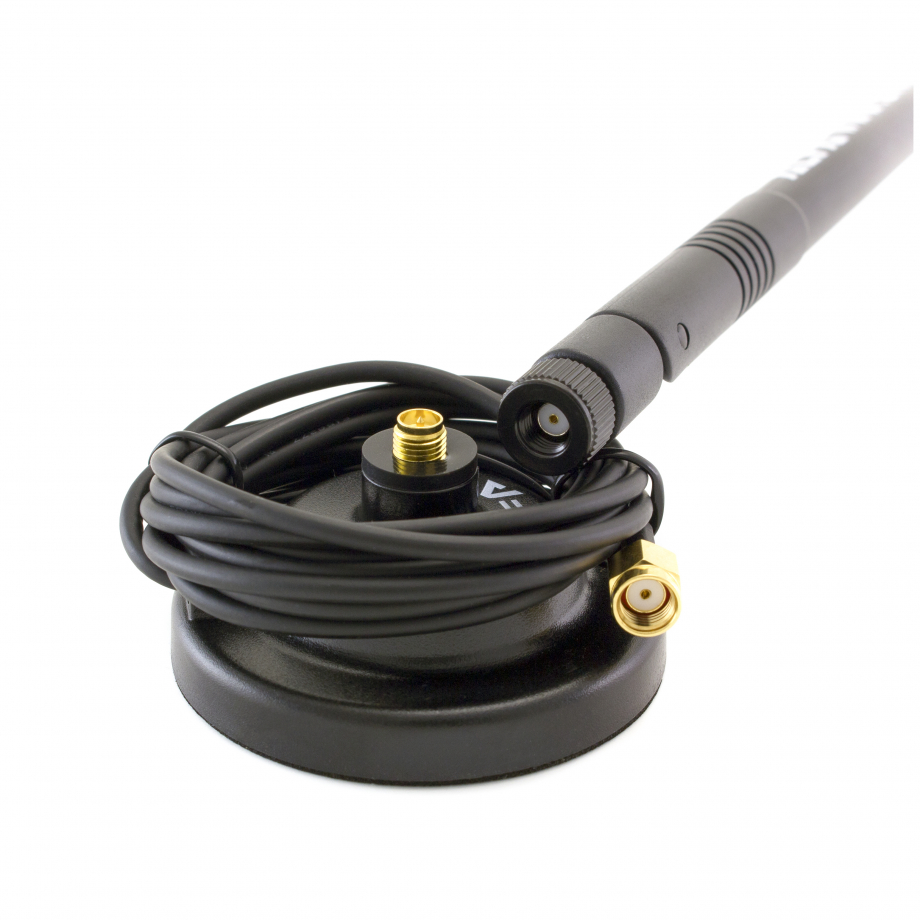 Alfa 2.4GHz Dipole Antenna 9dBi Magnet Base RP-SMA Male