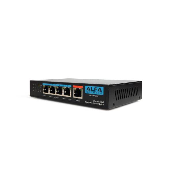 Alfa 4-Port Gigabit PoE Switch 60W