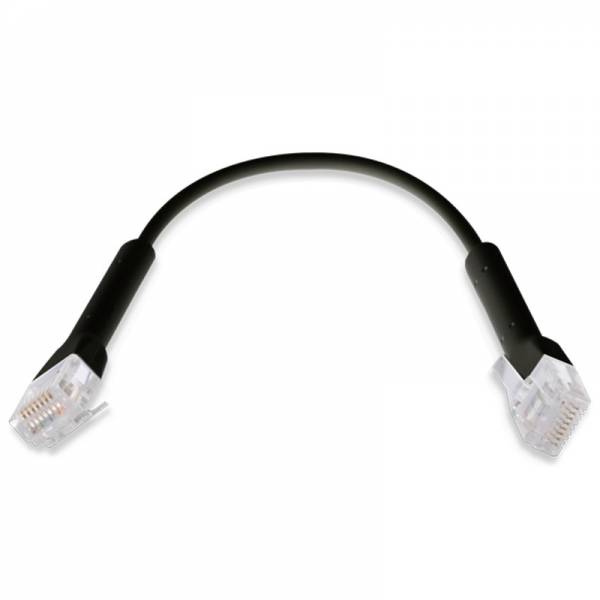 UniFi Ethernet Patch Cable Black, 0.1m