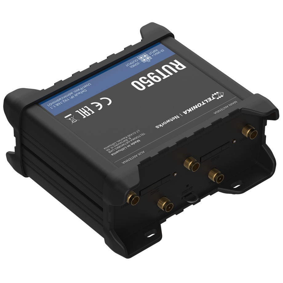 Teltonika RUT950 LTE 4G Router (AT&T, Bell, T-Mobile)