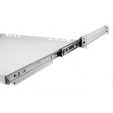 19" Pull-out shelf for keyboard and mouse, 350mm, Gray