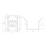 Universal Corner Mount for IP-cameras