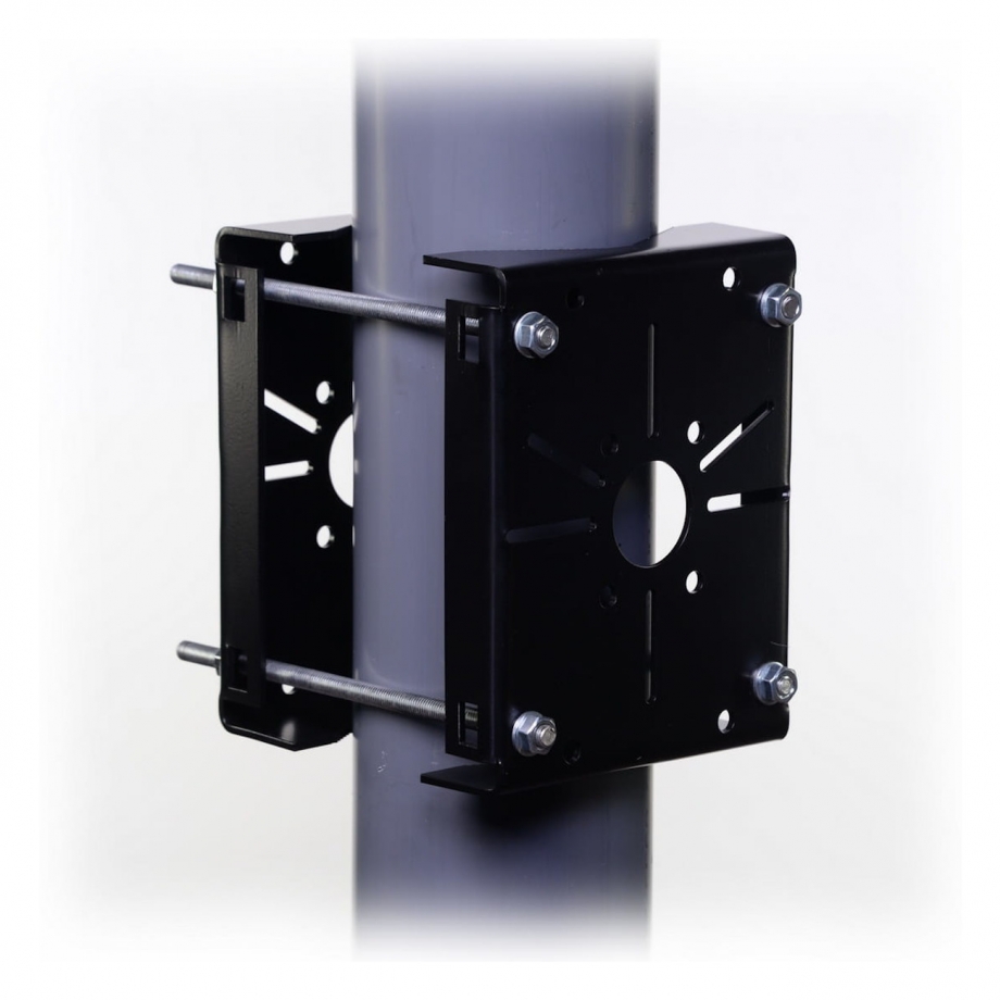 IP-Camera Double-Sided Pole Mount, Black