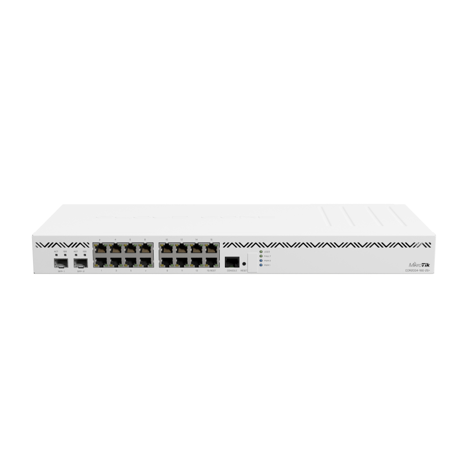 MikroTik CRS312-4C+8XG-RM 12-Port 10G RJ45 and 4-Port SFP+ Cloud Router  Switch L5