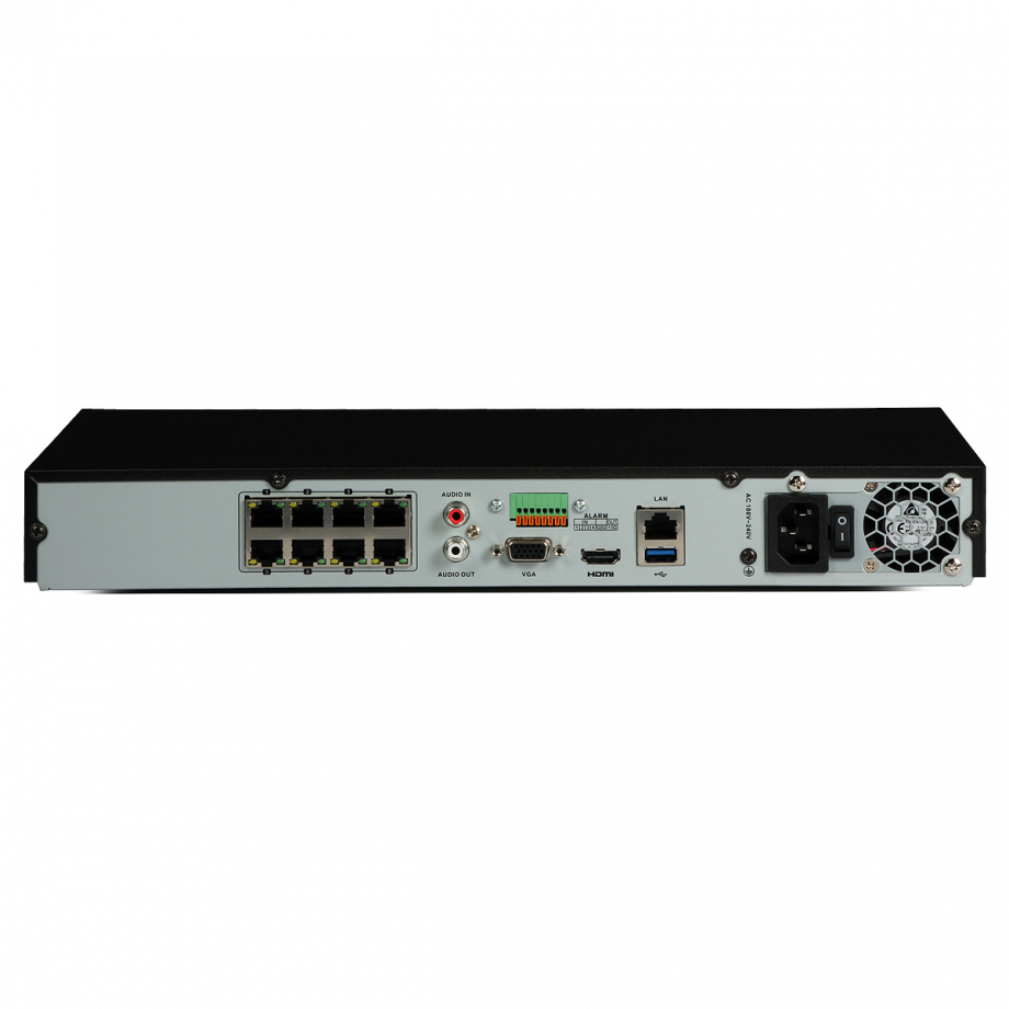 8-Channel PoE NVR DS-7608NI-I2/8P