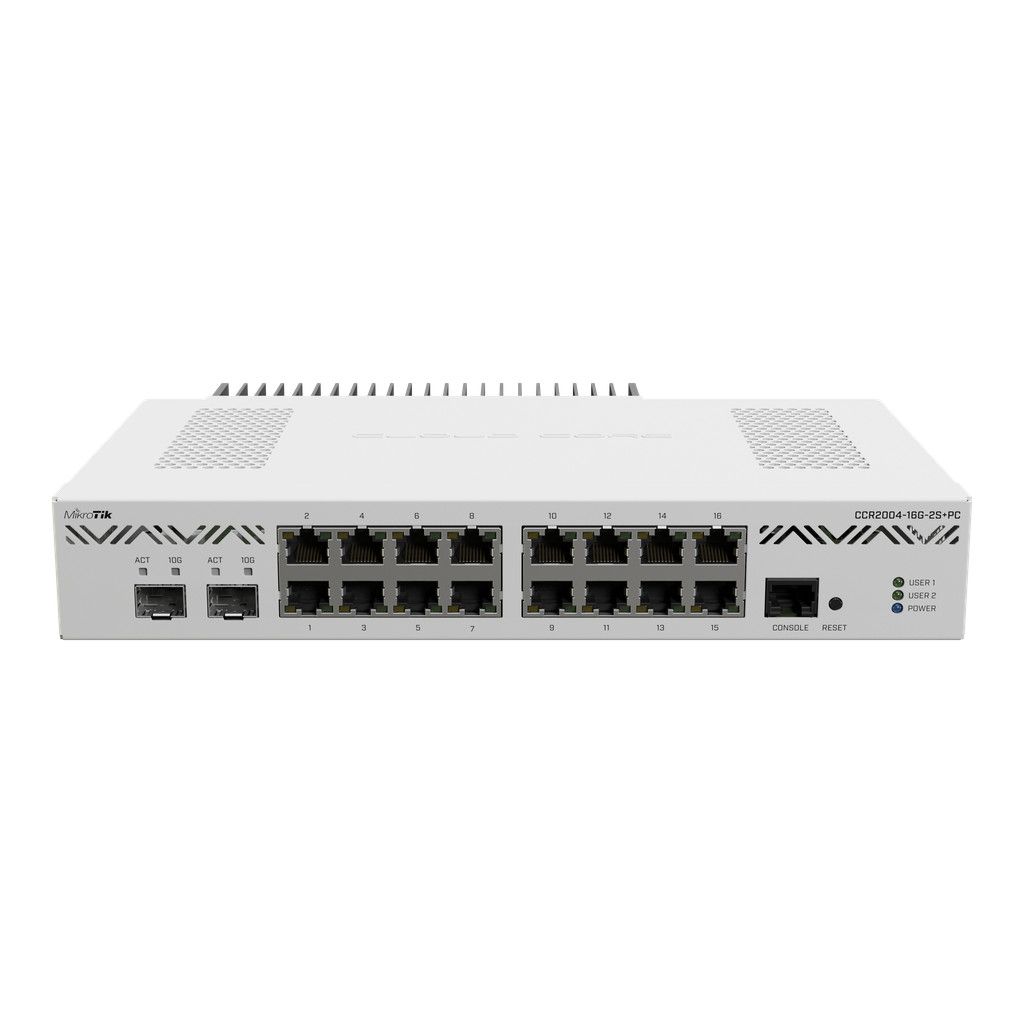 MikroTik CCR2004-16G-2S+PC | Getic