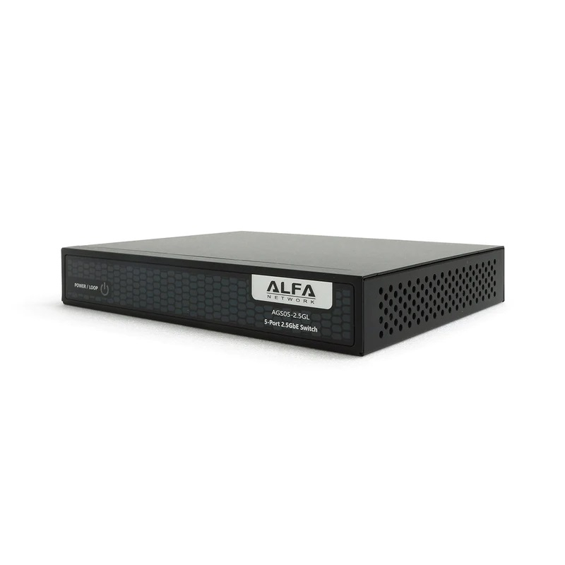 Alfa 5-Port Ethernet Switch 2.5 Gbps