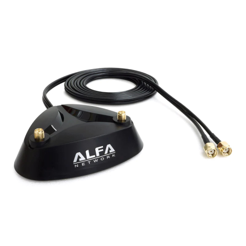 Alfa Dual Antenna Magnetic Base ARS-AS02T